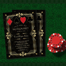 Glam Casino Royale Great Gatsby Bachelor Party