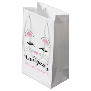 Glam Cat Birthday Party Kleine Geschenktüte
