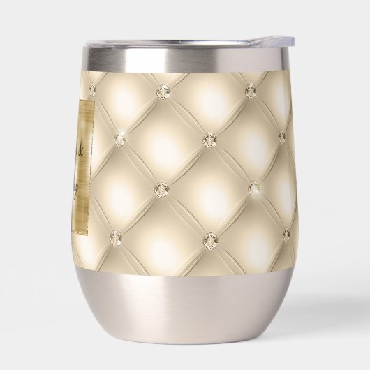 Glam Champagne Gold Glitzy Diamonds (Links)