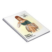 Glam Chic Coffee Boss Notebook Notizblock (Rechte Seite)