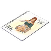 Glam Chic Coffee Boss Notebook Notizblock (Linke Seite)