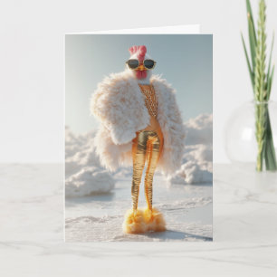 Glam Chicken on Ice Einladung