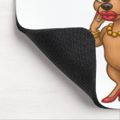 Glam Chihuahua Mousepad (Ecke)