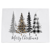 Glam Christmas Große Geschenktüte (Vorderseite)