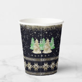 Glam Christmas Party Pappbecher (Rechts)