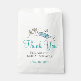 Glam Cocktail Party Brautparty der 60er Jahre Viel Geschenktütchen