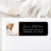 Glam Custom Foto Abschluss Rücksendeadresse (Insitu)