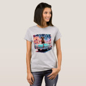 Glam Dachshund Kollektion T-Shirt (Vorne ganz)