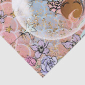 Glam Dark Mermaid Girls Baby Showday Party Seidenpapier (Ausschnitt)