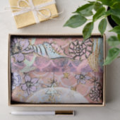 Glam Dark Mermaid Girls Baby Showday Party Seidenpapier (Geschenk)