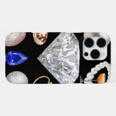 💍 Glam Diamond & Gems ✨ iPhone Hülle (Rückseite (Horizontal))
