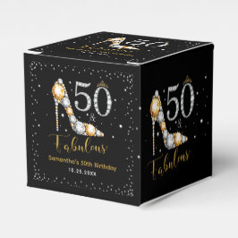 Glam Diamonds 50 und fabelhaft 50. Geburtstag Geschenkschachtel