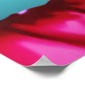 Glam Diva in Retro Shades Poster (Ecke)