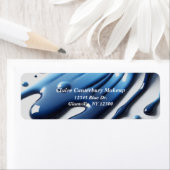 Glam Dripping Blue Liquid Makeup (Insitu)