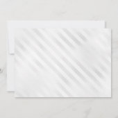 Glam Emerald Green Balloon Glitzer Foto Geburtstag Dankeskarte (Rückseite)