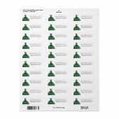 Glam Emerald Green Silver Glitzer Gown Quinceanera (Vorne)