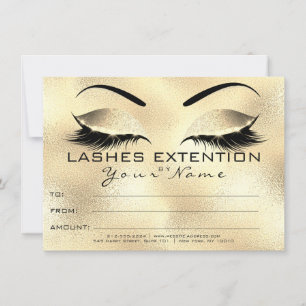Glam Eyebrow Lashes Beauty Makeup Certificate Gesc