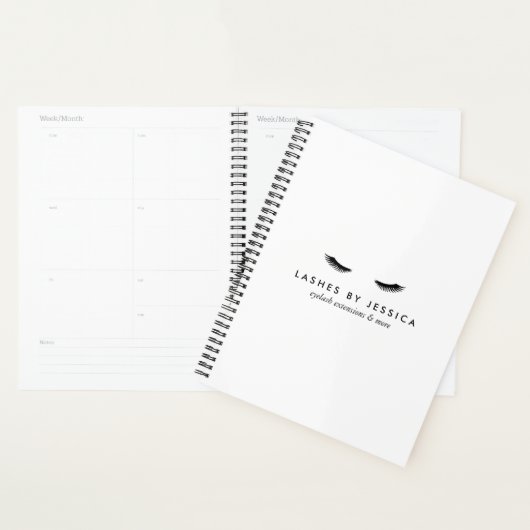 Glam Eyelashes Klassisches Terminkalender Planer (Anzeige)