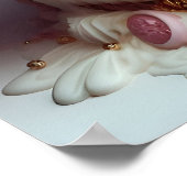 Glam Fashion Luxus Lifestyle Foto Poster (Ecke)