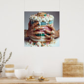 Glam Fashion Luxus Lifestyle Foto Poster (Küche)