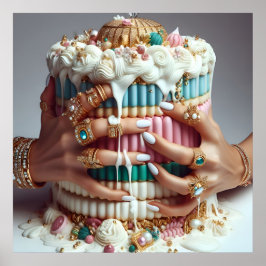 Glam Fashion Luxus Lifestyle Foto Poster