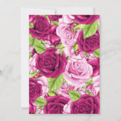 Glam Fashion Show Einladung (Rückseite)