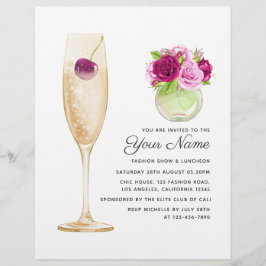 Glam Fashion Show Flyer