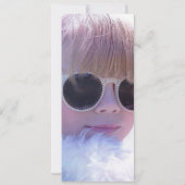 Glam Fashion Show Party Night Einladung (Rückseite)