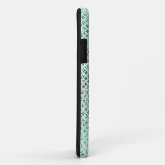 Glam Funkelnd Diamond Snakeskin Muster Case-Mate iPhone Hülle (Hinten/Rechts)