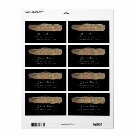 Glam Funkelnd Glitzer Black Bright Ivory Foxier (Vorne)