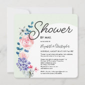 Glam Gender Neutral Whimsical Baby Dusche per E-Ma Einladung (Vorderseite)