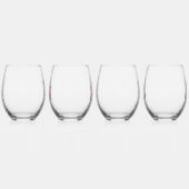 Glam Ghouls Weinglas Ohne Stiel (Links)