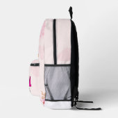 GLAM GIRL BEDRUCKTER RUCKSACK (Rechts)