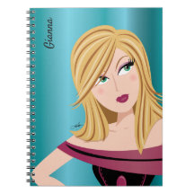 Glam Girl Sassy Attitude Blonde Personalisiert
