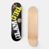 GLAM GIRL Skateboard (Vorderseite)