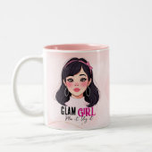 GLAM GIRL ZWEIFARBIGE TASSE (Links)