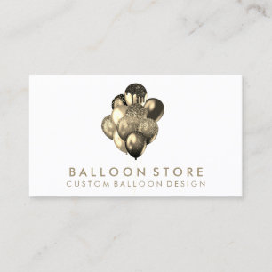 Glam Glitter Event Party Dekorationsballon Visitenkarte