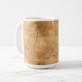 Glam Glitz Glitzer Liebe Herzlich Willkommen im Go Kaffeetasse (Vorderseite Links)