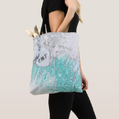 Glam Glitzer Blue Sparkle Tasche (Von Nahem)