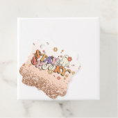 Glam Glitzer Girly Halloween Bleibe Spooky Geschenkanhänger (Beispiel)