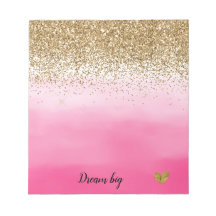 Glam Glitzy Sparkle Glitzer Pink Wasserfarbe