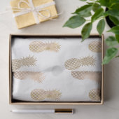 Glam Gold Ananas Seidenpapier (Geschenk)