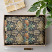 Glam Gold Art Deco Ernte Seidenpapier (Geschenk)