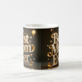 Glam Gold Blase Beste Mama je Kaffeetasse (Mittel)