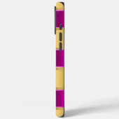 Glam Gold Chic Pink Ribbon Case-Mate iPhone Hülle (Rückseite / Links)