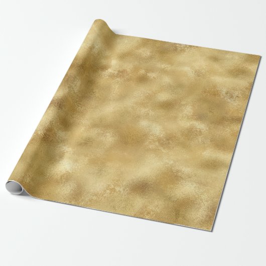 Glam Gold Geschenkpapier (Ungerollt)