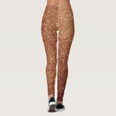 Glam gold glitter leggings (Rückseite)