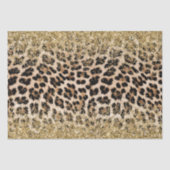 Glam Gold Glitzer Cream Leopard Glitzer Seidenpapier (Vorderseite)
