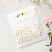 Glam gold Glitzer Deko vintage Hochzeit danke Geschenktütchen (Versiegelt)