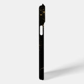 Glam Gold Glitzer Diamond Sparkle Elegantes Monogr Case-Mate iPhone Hülle (Rückseite / Rechts)